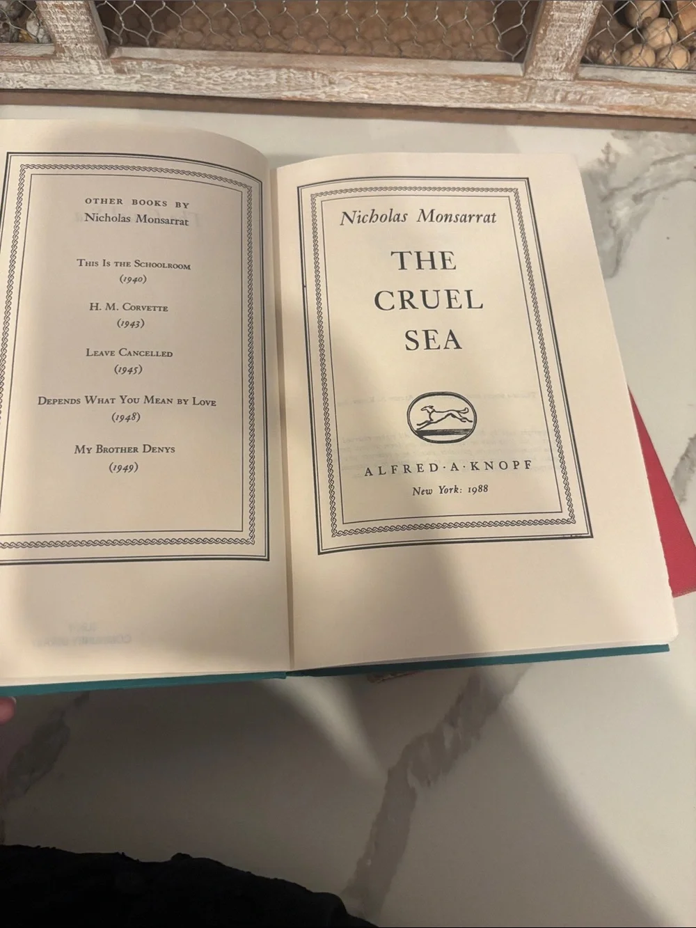 Vintage books The Cruel Sea and Catherine the Great